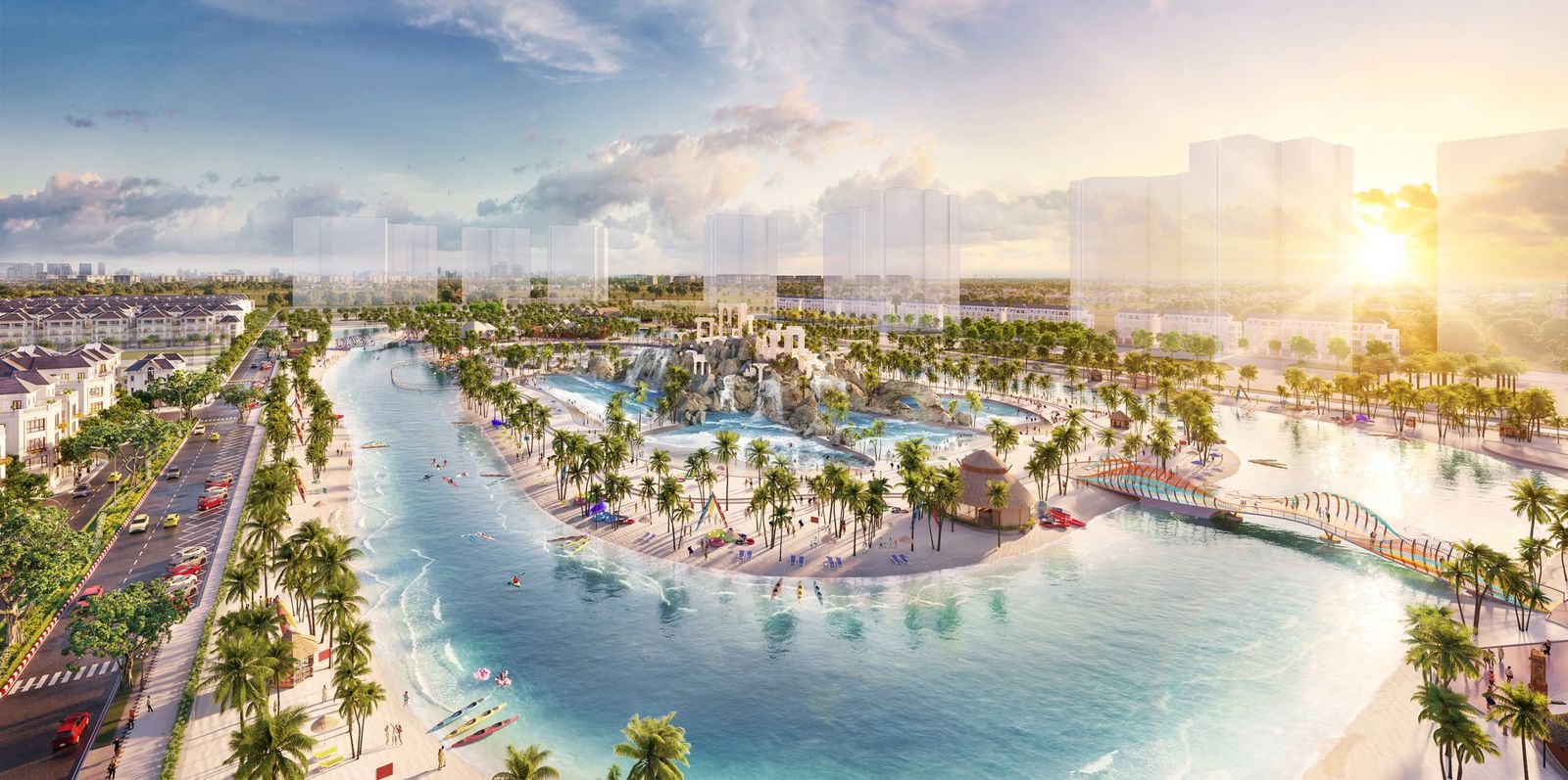 Phối cảnh shophouse SH-08, Vinhomes Ocean Park 2